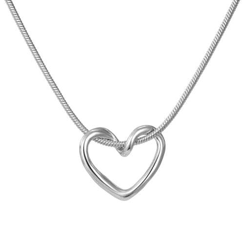 Collar de corazón el regalo ideal para cumpleaños de niñas gargantilla larga de moda 3