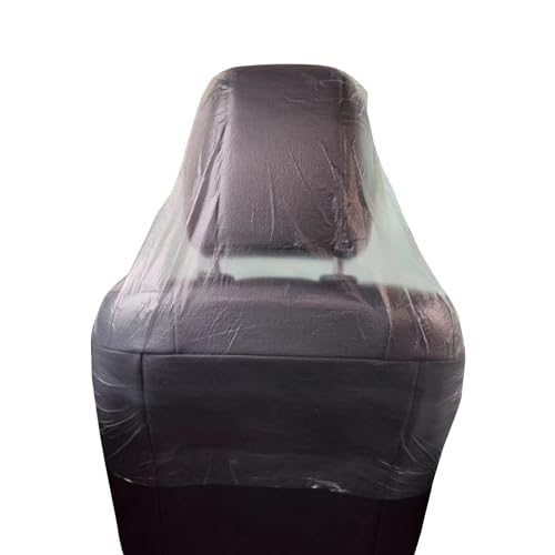 Housses de chaise transparentes jetables pour siège de véhicule BAIRU | Lot de 100