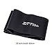 BESSTUUP Lightweight Nylon Bike Tire Liners, Inner Tube Flat Protectors, Puncture Proof Tape for Road, MTB and BMX Bicycles - 20in Black 80mm