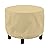 Classic Accessories Terrazzo Water-Resistant 24 Inch Round Ottoman/Coffee Table Cover, Outdoor Table Cover