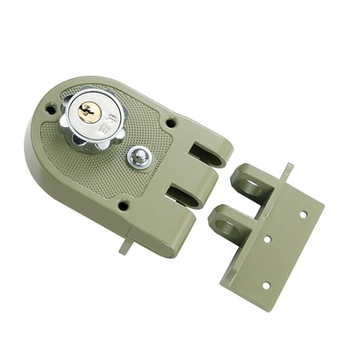Ljfmdln JOZZVONJA-LEFTOPEN Jimmy Proof Deadbolt Lock Heavy Duty Safety Double Cylinder Locking Deadbolt With Keys For 1-3/4 Inch thumb #6