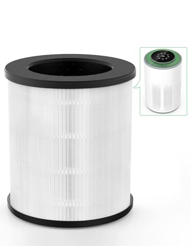 A2 Air Purifier Filters Compatible with VEWIOR Air Purifier A2, AMEIFU AP1USW, 3-in-1 Filter H13 True HEPA Filters Air Purifier Replacement Filter, 1 Pack