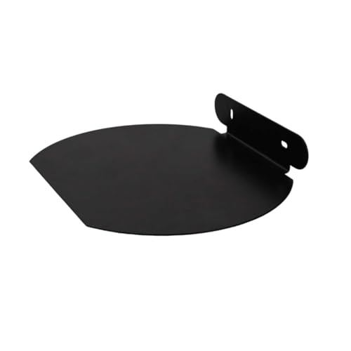 Image of Spillbox Metal Floating Shelf | Wall Mounted Shelf | Invisible Mounting|Decorative Shelf|Living Room|Kitchen Organizer|Stand|Holder for Wi-fi Camera - Floating Shelf (Pack of 3) (Black)