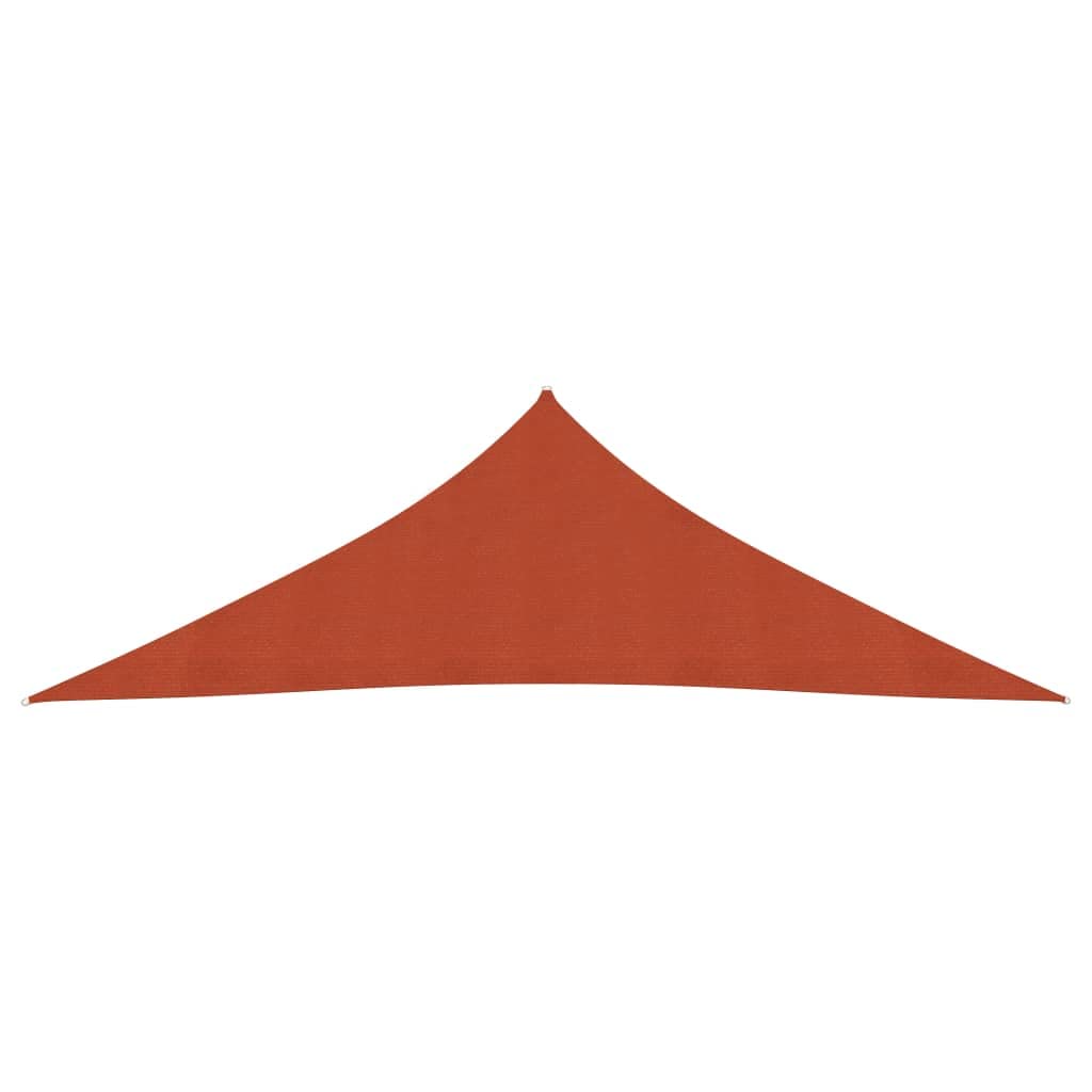 Zadaszenie do ogrodu, werandy, pergoli, trawnika, ogrodu, basenu, plaży, tarasu, parku i wiaty, żagiel przeciwsłoneczny 160 g/m², terakotowy tarot, 3,5 x 3,5 x 4,9 m HDPE