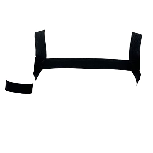 Men's Strong Nylon Body Chest Harness Belt Elastic Shoulder Muscle Bands with Bracelet Club Wear Costumes2