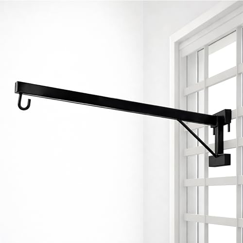 Image of Window Hanging Cradle for Baby 80cm | Baby Cradle Window Hanger Rod | Portable Metal Cradle Hanger for Traditional Baby Cradle & Baby Jhula | Supports Up to 15kg