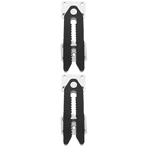 VILLFUL 2 Pcs Sofa Connector Hook Couch Toilet Signs for Door Metal Bracket Sectional Sofa Snap Sectional Couch Connector Couch Alligator Clamps Steel Screw Backrest