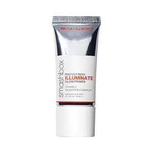 Smashbox Photo Finish Illuminate Glow Makeup Primer| Luminous, Long Lasting, Hydrating, Vegan + Cruelty Free