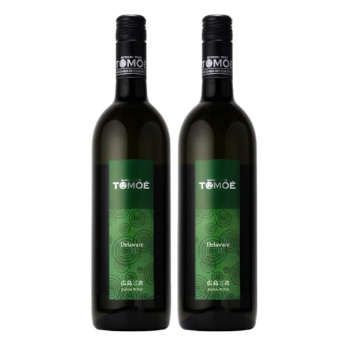 TOMOEデラウェア 白ワイン やや辛口 750ml×2本 ワイン 受賞 ギフト 広島 おうち ディナー ランチ お酒 パーティー わいん