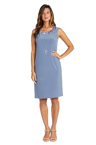 R&M Richards Women's Plus Size Formal Jacket Dress3