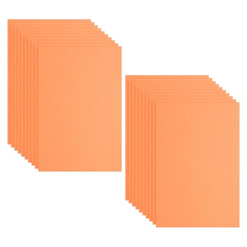 Goma EVA Naranja PATIKIL de 2mm | 20 Hojas de 12x8 Pulgadas para Manualidades