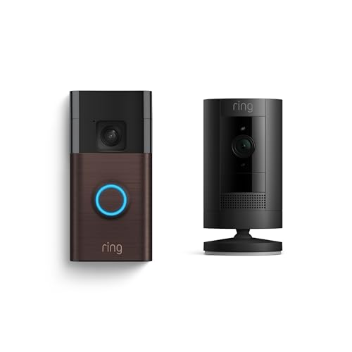 Ring Battery Doorbell With Ring Stick Up Cam Battery cover