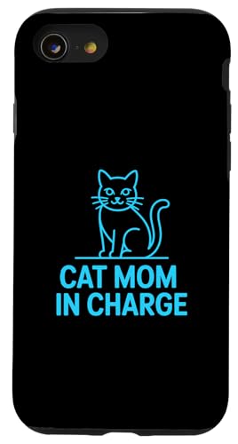Cat Mom In Charge �X�}�z�P�[�X iPhone SE (2020) / 7 / 8 �p