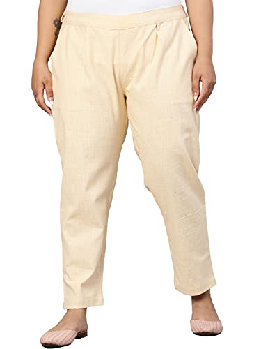 Image of Jaipur Kurti Women's Regular Pants