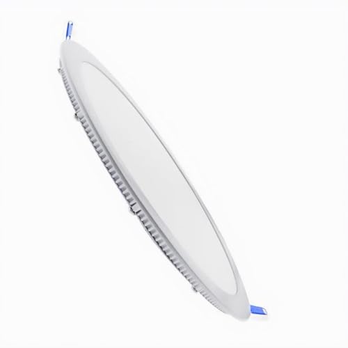 Blendend Panel LED Circular 25W 6000K, bajo consumo, diseño delgado, iluminación uniforme, ideal para oficinas, hogares y comercios.