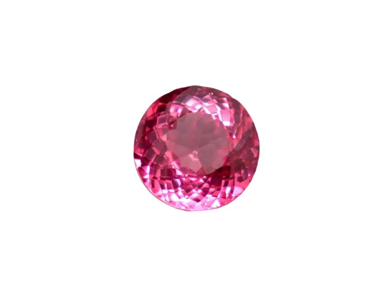 Pierre de lune naturelle arc-en-ciel ronde 17,7 mm pour création de bijoux uniques