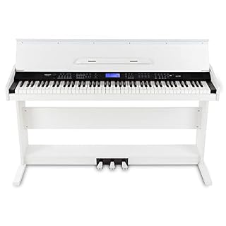 FunKey DP-88 II piano numérique blanc - Les Beatles, Paul McCartney, John Lennon, RIngo Starr, George Harrison FunKey DP-88 II piano numérique blanc – Image 2