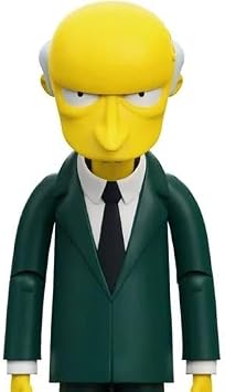 Super7 The Simpsons Ultimates Mr. Burns Action Figure, 7-Inch Size