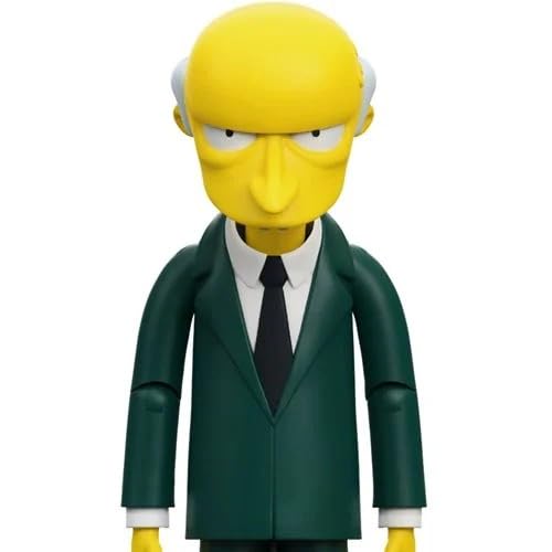 Super7 The Simpsons Ultimate's Mr. Burns Action Figure, 7-Inch Size