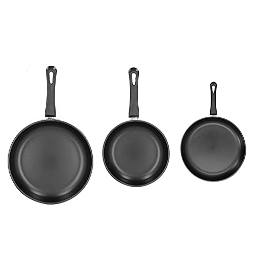 Cuque Mini Ensemble de casseroles, Ensemble de poêles à Frire réutilisables Pratiques à Grande Surface de Chauffage pour cuisinière à gaz à Induction