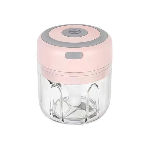 OXIZER ミニフードプロセッサーおろし器、ミニガーリックチョッパー、にんじんおろし器、電動360度ボルテックスコードレス玉ねぎブレンダー、ポータブル電動ブレンダー、多目的チョッパー、操作が簡単、チョッパーおろし器、にんじんおろし器、おろし器、小型、大容