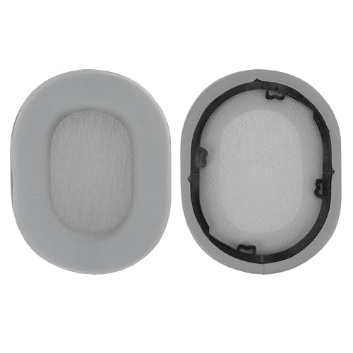 Almohadillas de repuesto con gel refrigerante para auriculares Corsair HS65, HS55 de Geekria (gris) miniatura 3