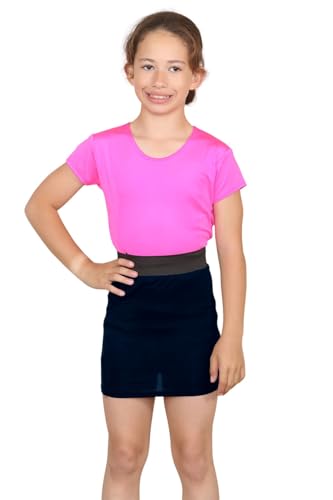 Jupe décontractée bleu marine taille haute en taille 11-12 ans