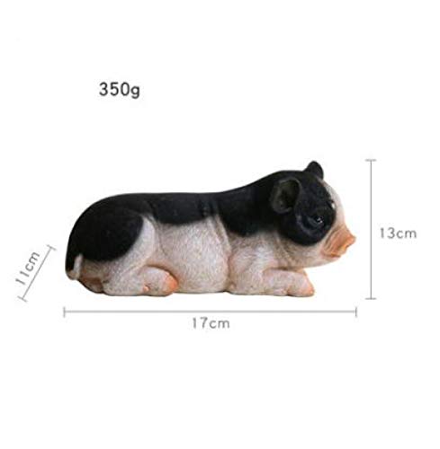 Simulation de cochon en résine pour combler les vides du jardin - 3