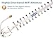 TECHTOO WiFi Antenna 2.4GHz 18dBi High Gain Yagi Directional Antenna Booster with RP-SMA Connector for Network Router/Reapter/USB Adapter/Extension Network PCI Card/Security Camera