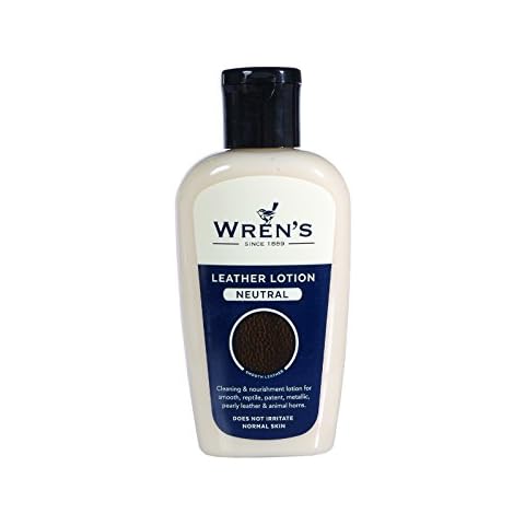 Wren's Leather Lotion - Handbag Care, Clean Restore & Nourish Leather Care, quality and prestige since 1889, for all colours, Handy Bottle, 125 ml - 4.22 fl oz Cover