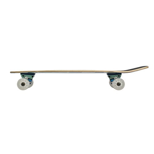 Kryptonics Super Fat Wide Cruiser 30.5" Complete Skateboard, Blue Fish #TOP6