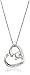 Disney Sterling Silver "Keep Me In Your Heart" Winnie the Pooh Pendant Necklace