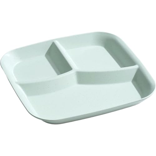 KuBen 10�� ���C�̂���y�₩�ȐF�� �����`�v���[�g �d�؂�M �J�t�F�� ��25cm ������ �����������F���� �ϔM �H��@�Ή� �d�q�����W�Ή��D�������͋C�ɁA����ɂ��� �y�� �����`�M (�O���[��,10��)