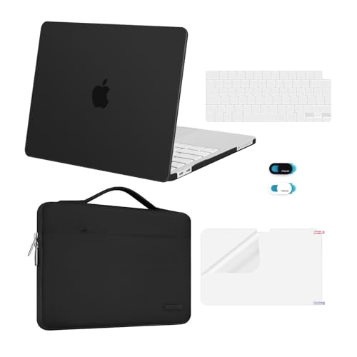Evita arañazos en MacBook Neo 13 con la funda rígida MOSISO A18 Pro 2026 y bolsa negra