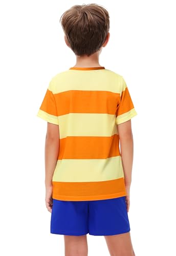 Image of Deerose Kids Halloween Clothing Set Funny Party Outfits Cartoon Tshirt Dress 3-14 Years
