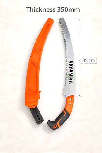 Image of Pruning Saw Cutter for Trees with Safety Cover | Hand Saw for Gardening & Tree Cutting | Wood Cutter Saw with Ergonomic Grip | Tree Cutter for Branches & Wood Pruning