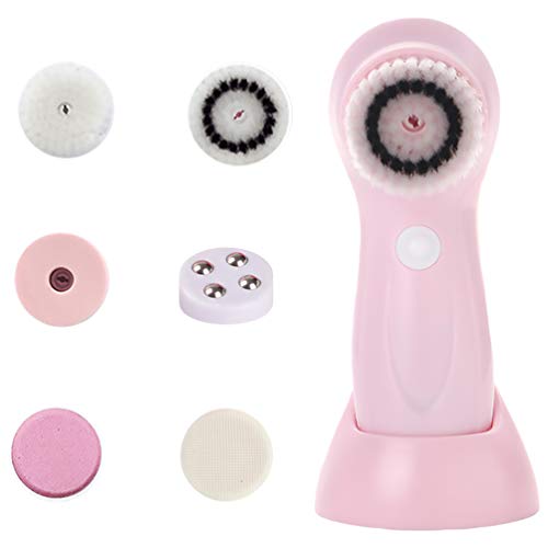 Escova de Limpeza Facial Escova Giratória Facial à Prova D 'Ãgua Face Usb Rotativa Elétrica Recarre