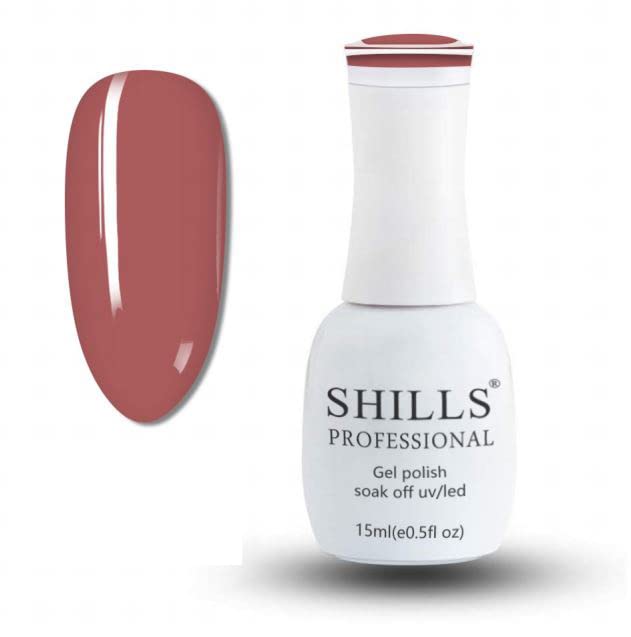 Image of SHILLS PROFESSIONAL Soak Off Uv Led Gel Polish Nude 15 Ml