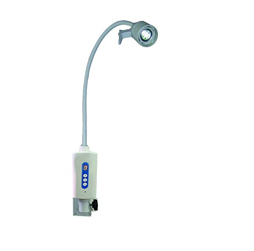 Minston Wall Mounted LED Examination Light KS-Q3D White Color with Light Touch Brightness Control