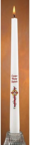 Autom Holy Spirit Conf Candle-24pk