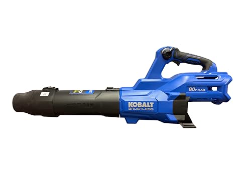 Genuine OEM 80 Volt 700 CFM 180 MPH Blower Compatible with All Kobalt 80V Batteries (Bare Tool Only Battery and Charger Not Included)