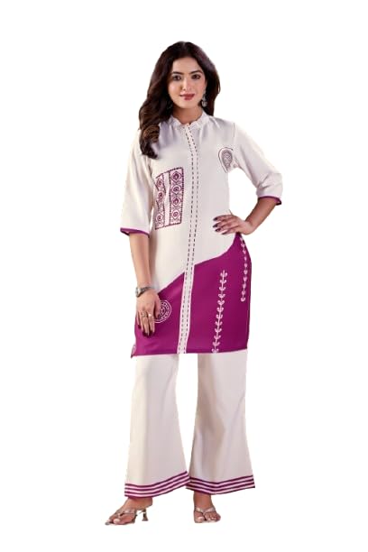 devangi Women Printed Co-ord Set (Top & Bottom Set)-picture-23