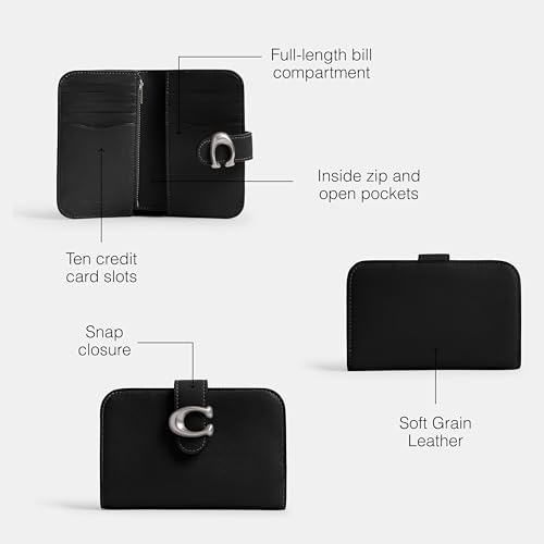 Coach Soft Grain Leather Tabby Wallet3