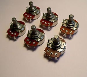  Jellyfish Audio Pot set per Fender Chitarra Amplificatori Bassman 5F6 5F6A