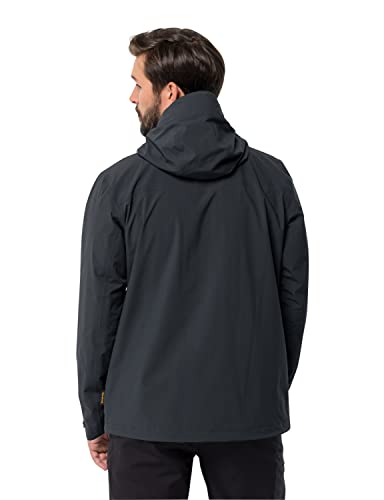 Jack Wolfskin Jaqueta masculina de caminhada padrão GO M, Phantom, 2GG