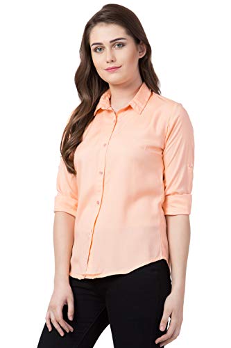Image of FUNDAY FASHION Women's Rayon Blend Regular Fit Long Sleeve All Purpose Shirt