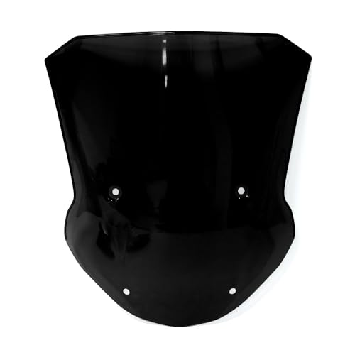Déflecteur d'air moto S1000XR élargi noir : éliminez la pression du vent sur autoroute