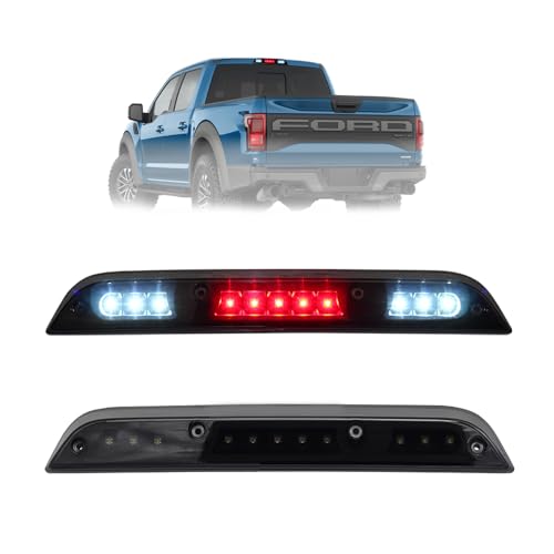 DimFlux 3rd break light cargo led lamp third brake lights assembly high mount stop light,Brakelight Compatible with 2015-2020 F150