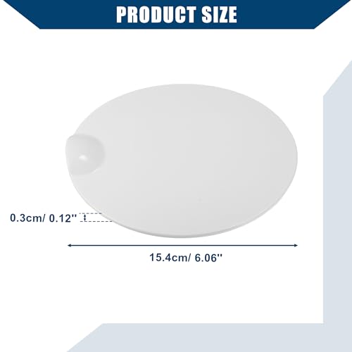 Hihaha Gas Tank Door Fuel Cap Filler Cover for Ford F-150 2009-2014 / Gas Door Replacement/Outer Durable Plastic / 1Pcs White - Image 6