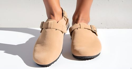 Image of Big Fox Light Weight PU Cork Backstrap Sandals for Men